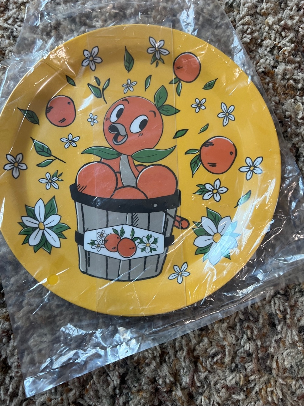 Disney Parks 2021 Epcot Flower & Garden Festival Scavenger Hunt 2 Orange plates